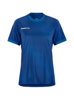 Craft Sport-Shirt Evolve 2.0 Graphic Jersey (strapazierfähig, leicht) cobaltblau Damen